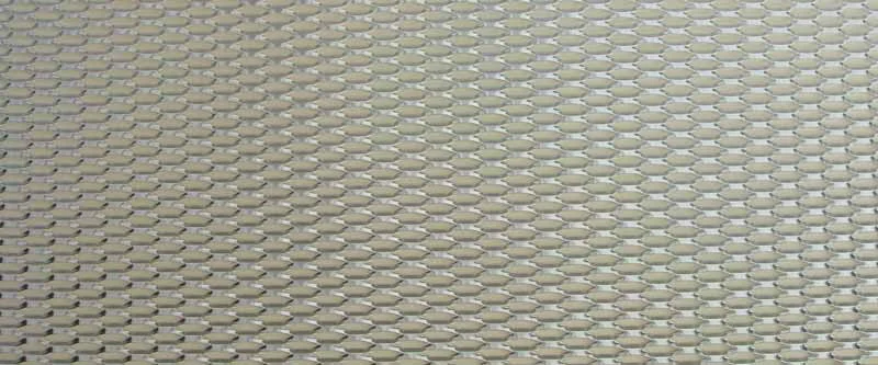 Rejilla De Aluminio V Plata 120x30cm