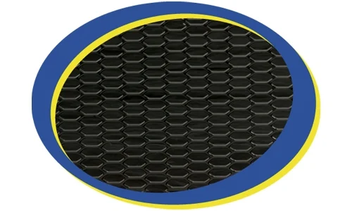 Rejilla Plastica Negra 150x30