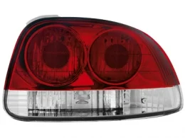 Pilotos Lexus Honda Crx Del Sol 93-96 _ Rojo/Cristal