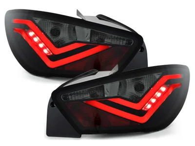 Pilotos Traseros Led Seat Ibiza 6j 04.08+ Fr-Design Negro/Ahumado