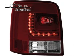 Pilotos Led Vw Passat 3b/G 97-05 _ Rojo/Crystal