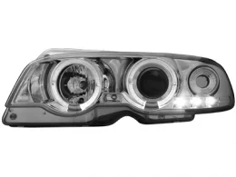 Faros Bmw E46 2p 98-01 _ 2 Angel Eyes De Luz De Posición
