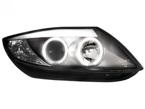 Faros Delanteros Bmw Z4 02-08 _ 2 Ccfl Slr _ Negro