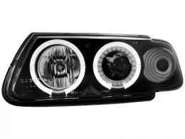 Faros Citroen Saxo 6.97+ _ 2 Angel Eyes (Ojos De Ángel) _ Negro