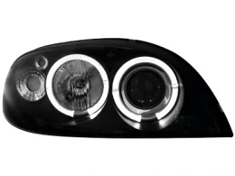 Faros Citroen Saxo 00+ _ 2 Angel Eyes (Ojos De Ángel) _ Negro