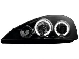 Faros Ford Focus 01-04 _ 2 Angel Eyes (Ojos De Ángel) _ Negro