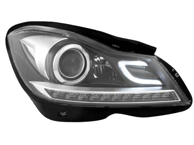 Faros Luz Diurna Mercedes Benz W204 C-Klasse 11+ _Negros