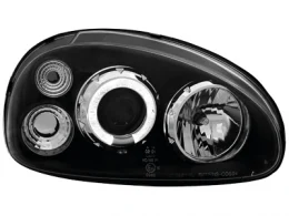 Faros Opel Corsa B 3/5t _ 1 Angel Eye De Luz De Posición _ Negro