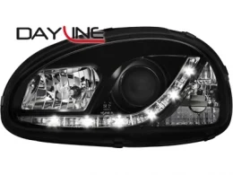 Faros Luz Diurna Opel Corsa B 3/5d 03.93-01 _ _Negros