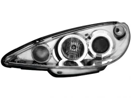 Faros Peugeot 206 99-02 _ 2 Angel Eyes (Ojos De Ángel)