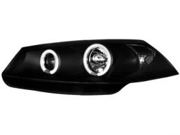 Faros Renault Megane 03+ _ 2 Angel Eyes (Ojos De Ángel) _ Negro