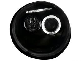 Faros Vw Beetle _ Negro Angel Eyes