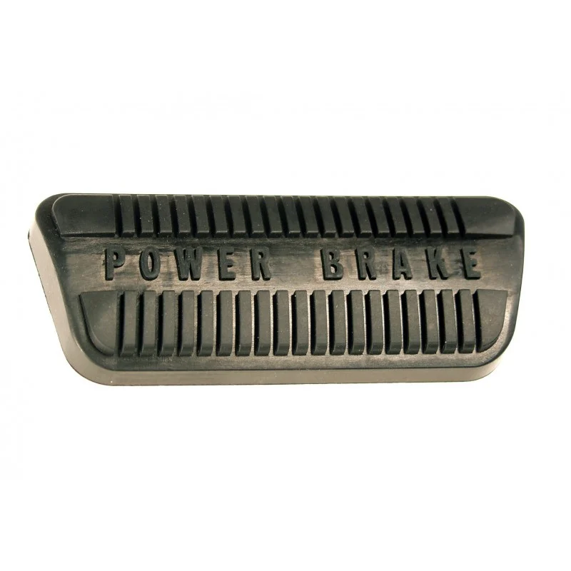 Tapa del pedal de freno con la inscripción POWER BRAKE 64-67