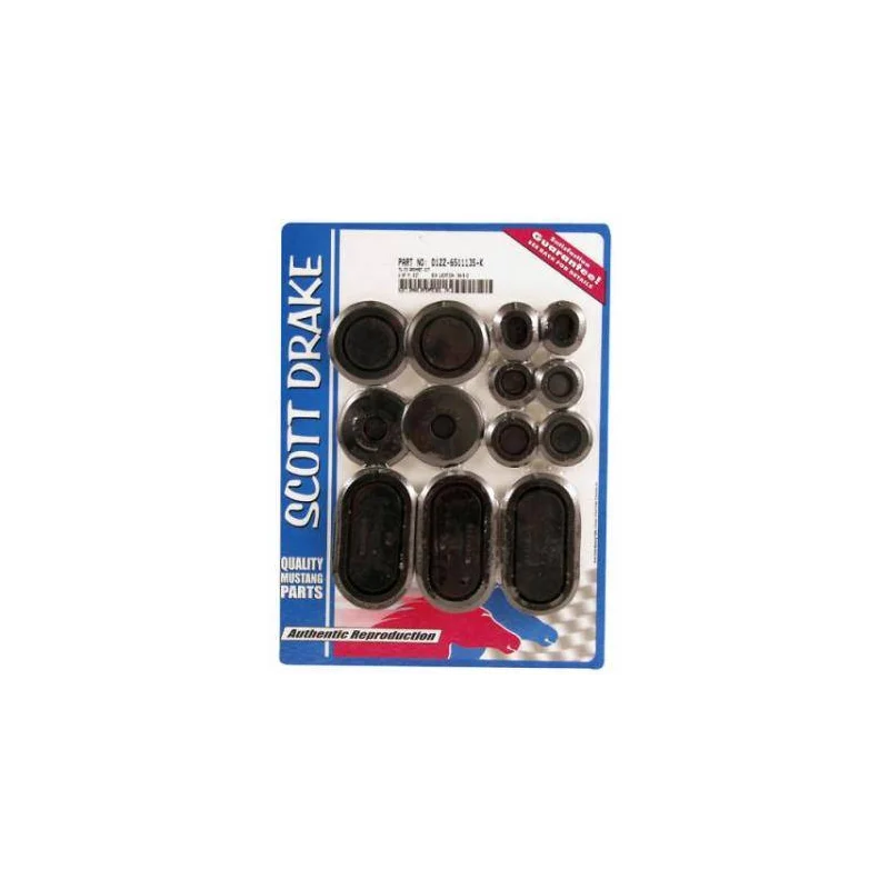 Tapones de goma, juego 71-73