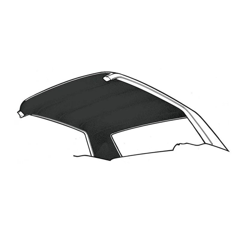 Headliner 2+2 negro, Fastback 69-70