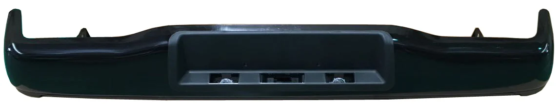 Toyota Hilux 06-*Paragolpes Trasero Negro (Completo) - Caja Metalica