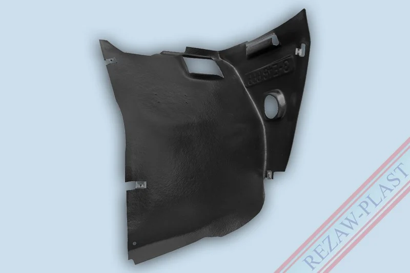Paso Rueda Interior Bmw 3 (E46) 1996-2005, Delantero Derecho, Parte Frontal, Excepto Pack Aerodinámico Año: