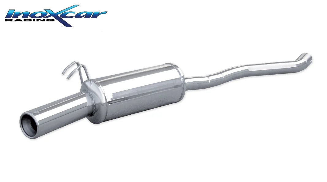 Escape trasero deportivo 1X80 FIAT BARCHETTA 1.8 (130CV) 1995-2003 CON Homologacion Europea Inoxcar