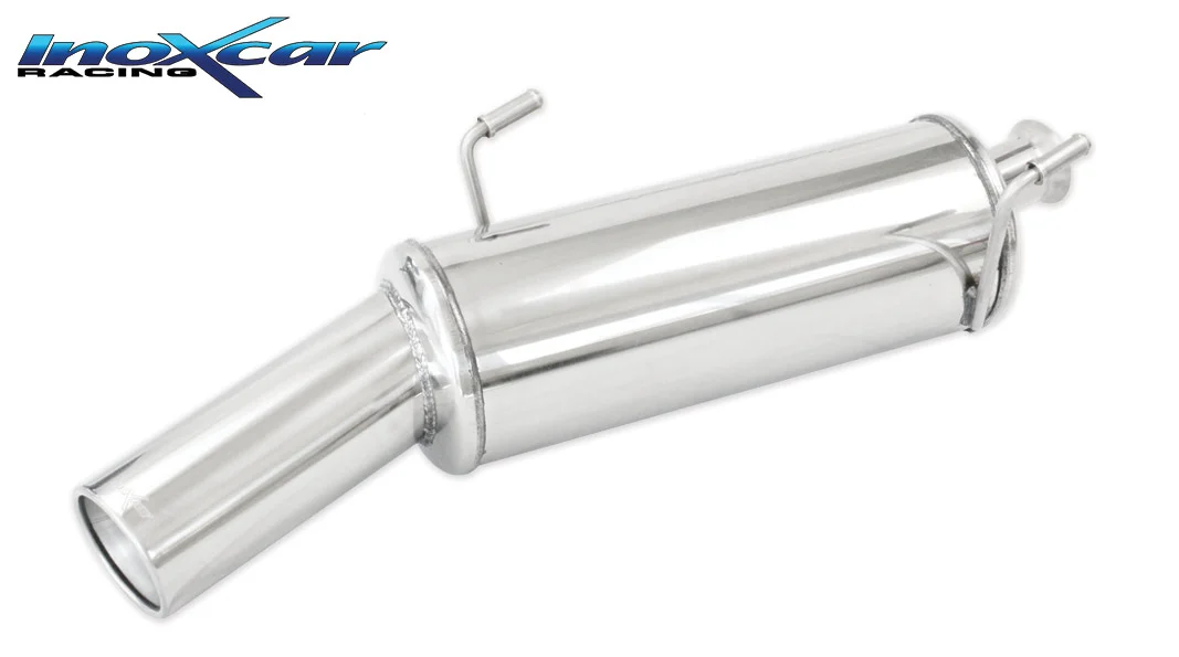 Escape trasero deportivo 1X102 PEUGEOT 206 2.0 16V GTI (136CV) 1999-2004 CON Homologacion Europea Inoxcar