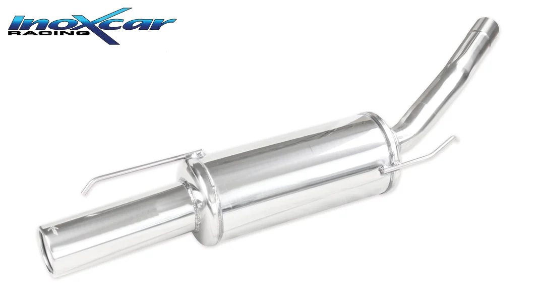 Escape trasero deportivo 1X80 RENAULT SUPER 5 1.4 GT TURBO CON Homologacion Europea Inoxcar