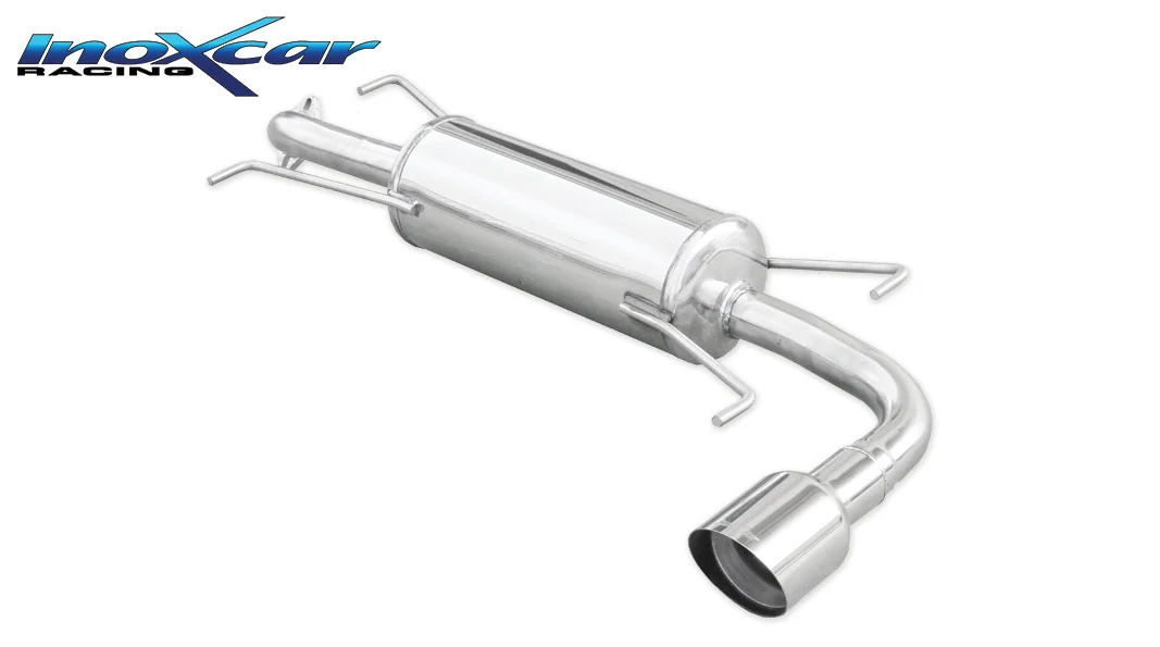 Escape trasero deportivo 1X102 RACING SUBARU IMPREZA 4WD 2.0D BOXER DIESEL (150CV) 2009-- Ø 54 CON Homologacion Europea Inox