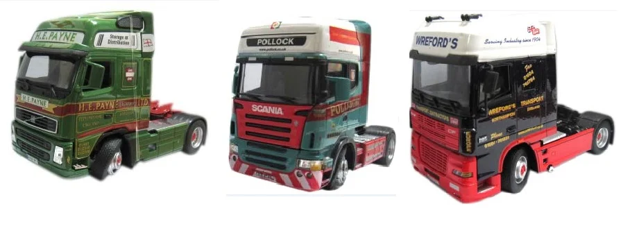 Cabeza De Camion Escala 1/50 Modelos Surtidos (Daf-Volvo-Scania)