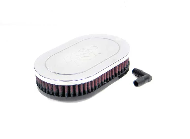 2-1/16"o/S Flg, 7" X 4-1/2", 1-1/2"h,Oval K&n-Filter