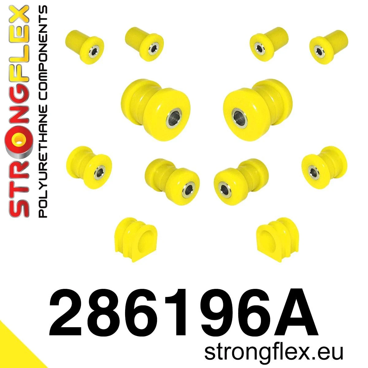 SILENTBLOCK Nissan 350Z Z33 02-08 Todos modelos KIT CASQUILLOS DE SUSPENSIÓN DELANTERA STRONGFLEX SPORT