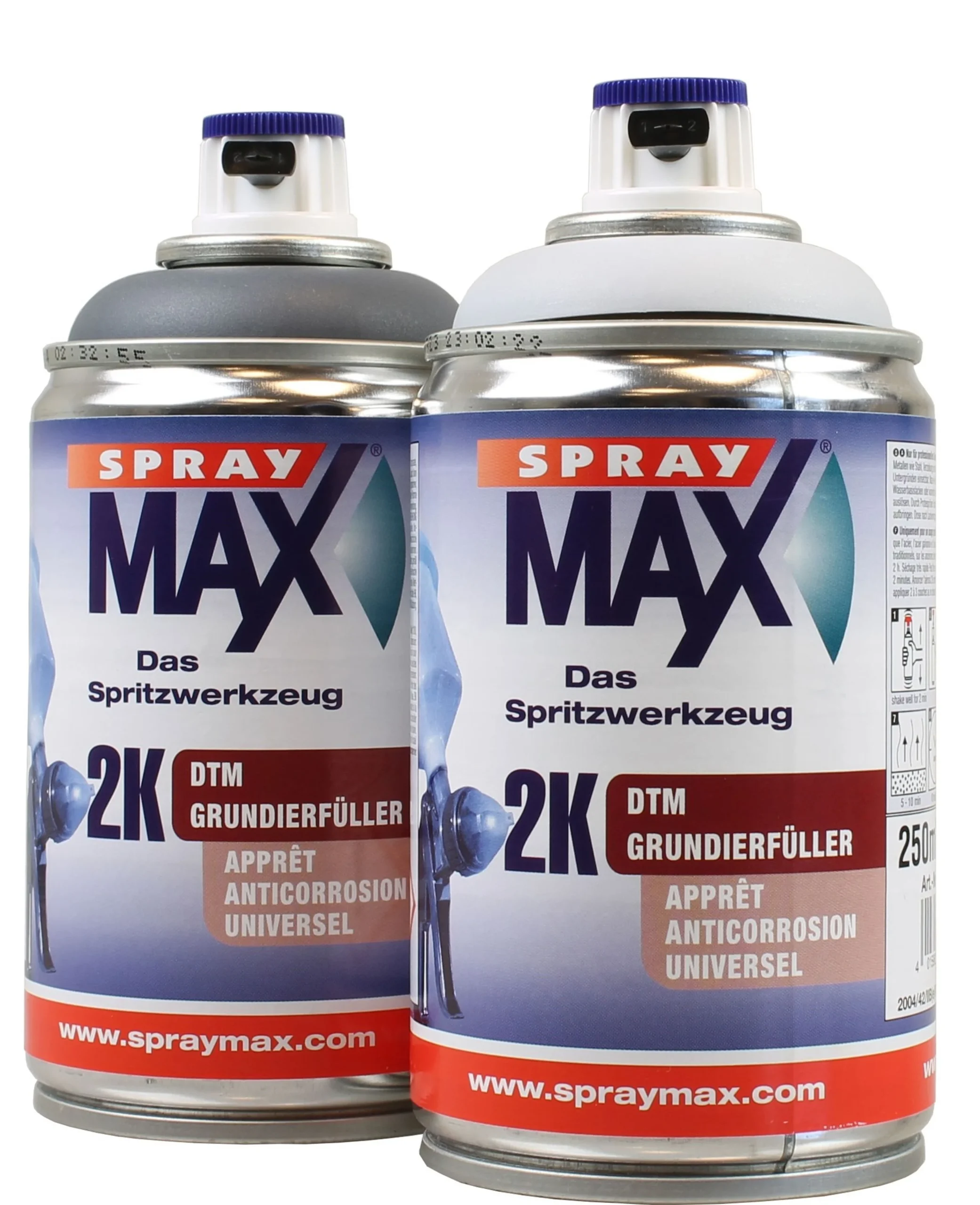 2K Primer de relleno DTM en Aerosol SprayMax 250ml