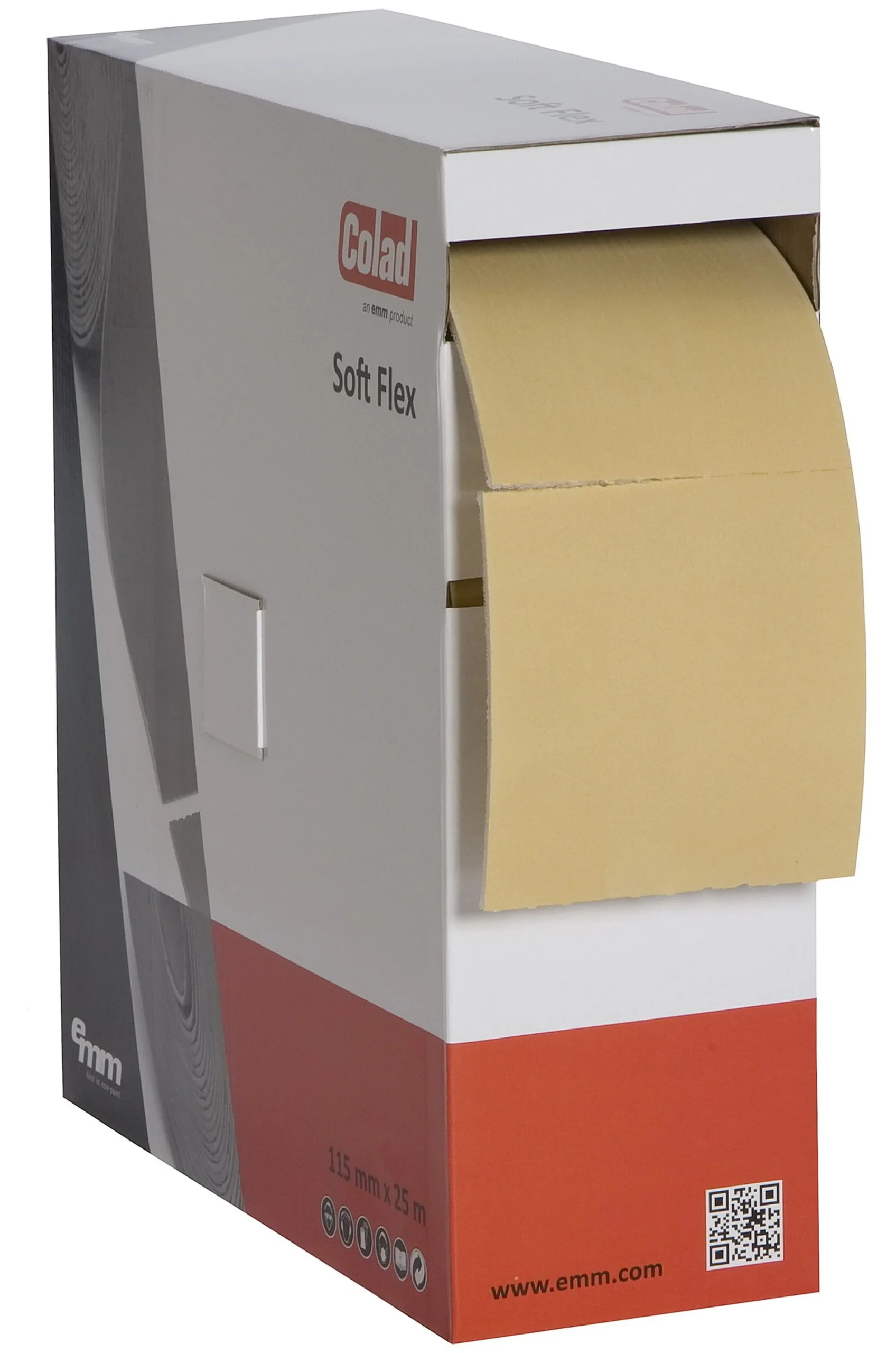 COLAD Soft Flex - Papel de lijado en rollo 115mm