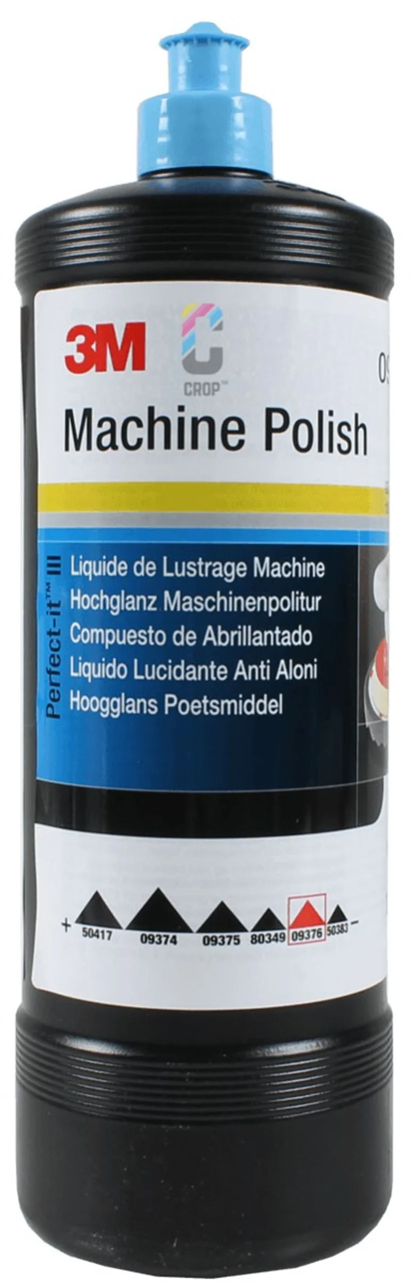 3M 09376 Perfect-It High Gloss Polish - Tapa azul claro