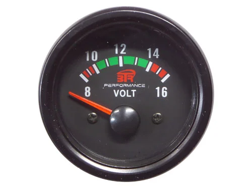R. Electrónico Voltímetro Btr 52mm Black