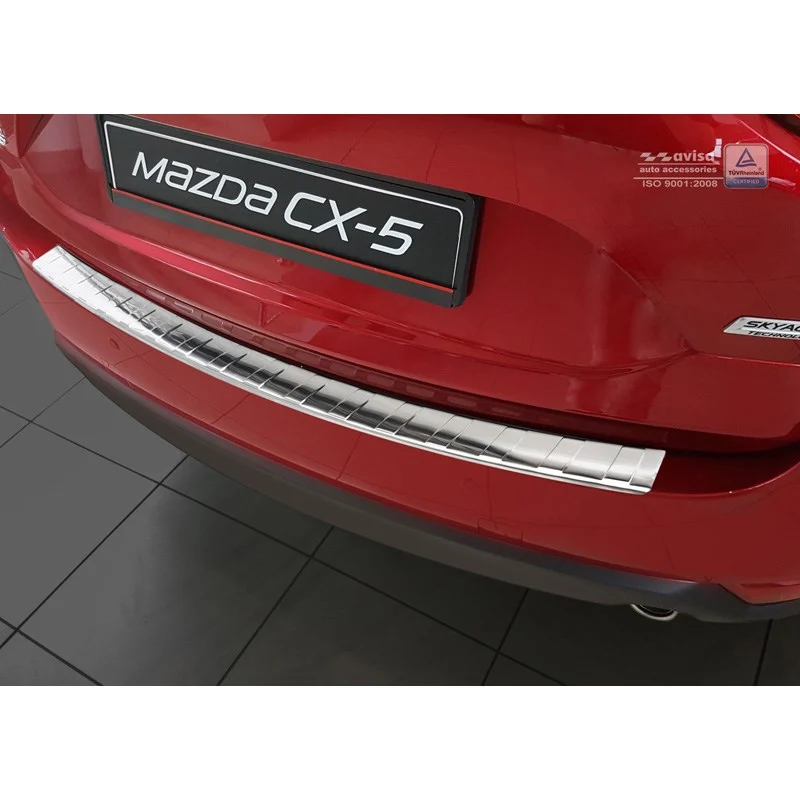 Protector de paragolpes acero Mazda CX-5 II 2017- 'Ribs'