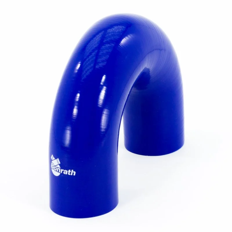 Bonrath Tuberia Silicona 180 Grados Elbow - Largo:50mm - ø38mm Bonrath