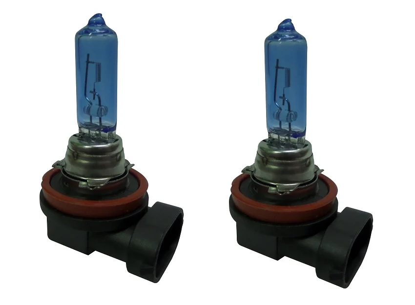 Kit 2 Bombillas De Luz Ultra Blanca H9 12v 65w