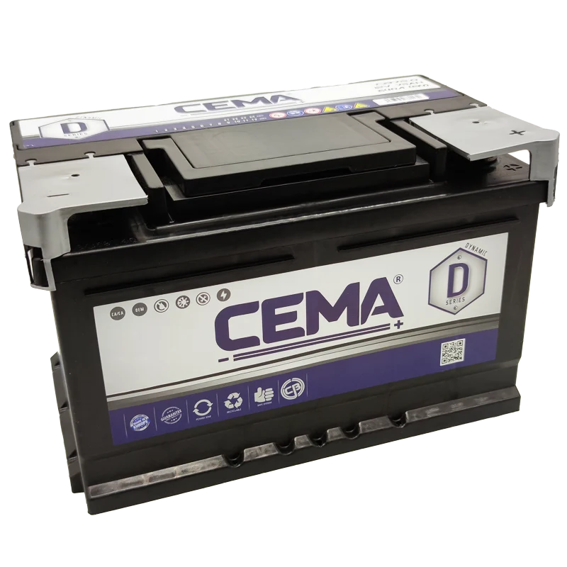 Bateria Cema Dynamic Referencia: Cb75.0 - Capacidad (Ah-20h) 75 - Arranque (A-En) 640 - Dimensiones: L(Mm) 278 - an (Mm) 175 - A