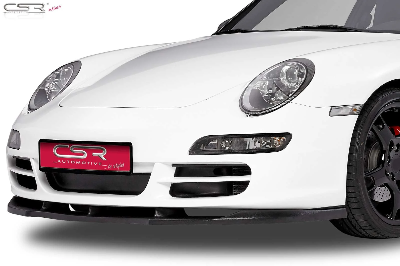 Añadido paragolpes Porsche 911 997 2004-7/2008 Carrera, CS,C4S, C4, Targa 4/4S, ABS