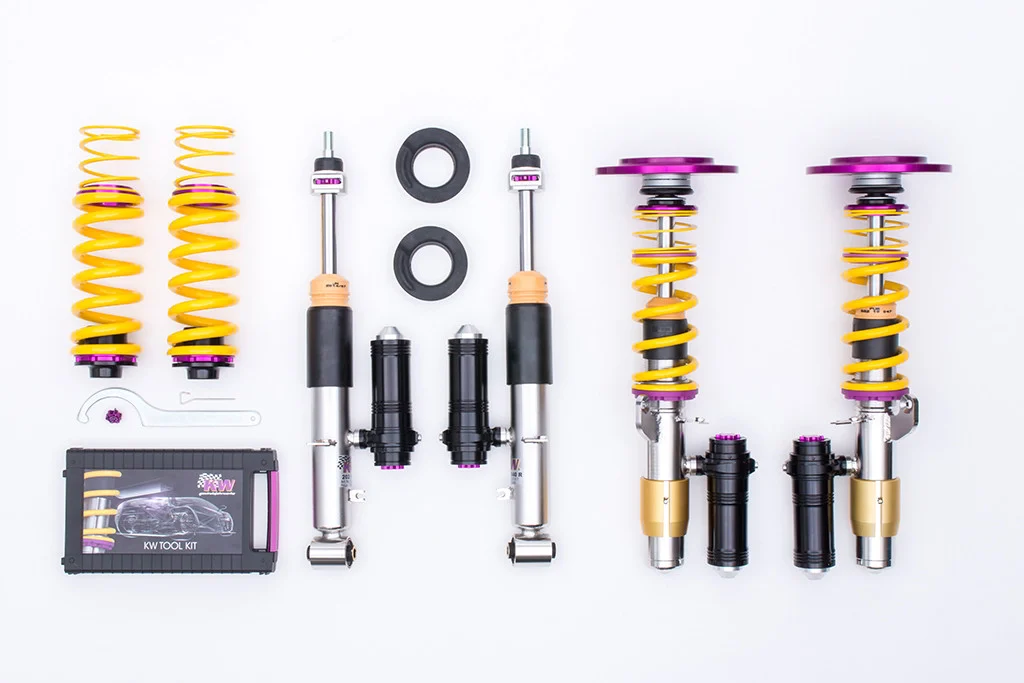 KW suspension Clubsport con copelas 2- vias VOLKSWAGEN Scirocco; (13) sin DCC Año: 12/09- R