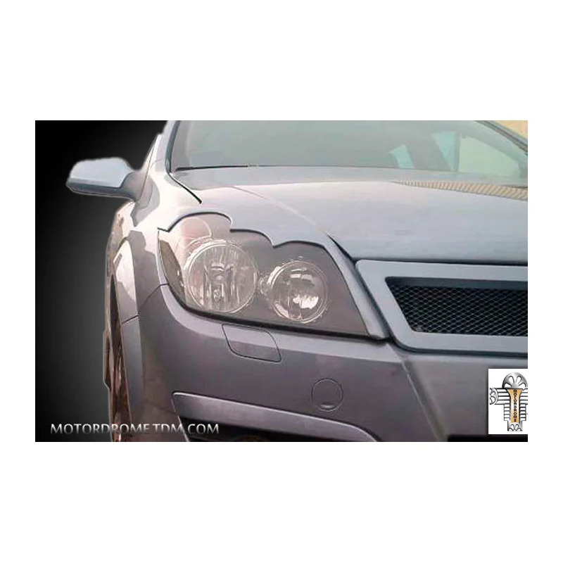 Pestañas de faro Opel Astra H 5-doors 2004-2009 (ABS)