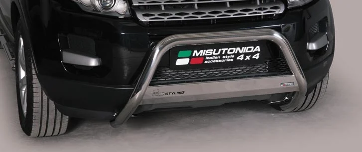Defensa Delantera Acero Inox Land Rover Range Rover Evoque (Pure & Prestige) 11 > Diametro 63 Homologada