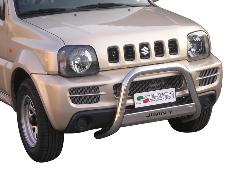 Defensa Delantera Acero Inox Suzuki Jimny Diesel/Petrol 06> Diametro 63 Homologada