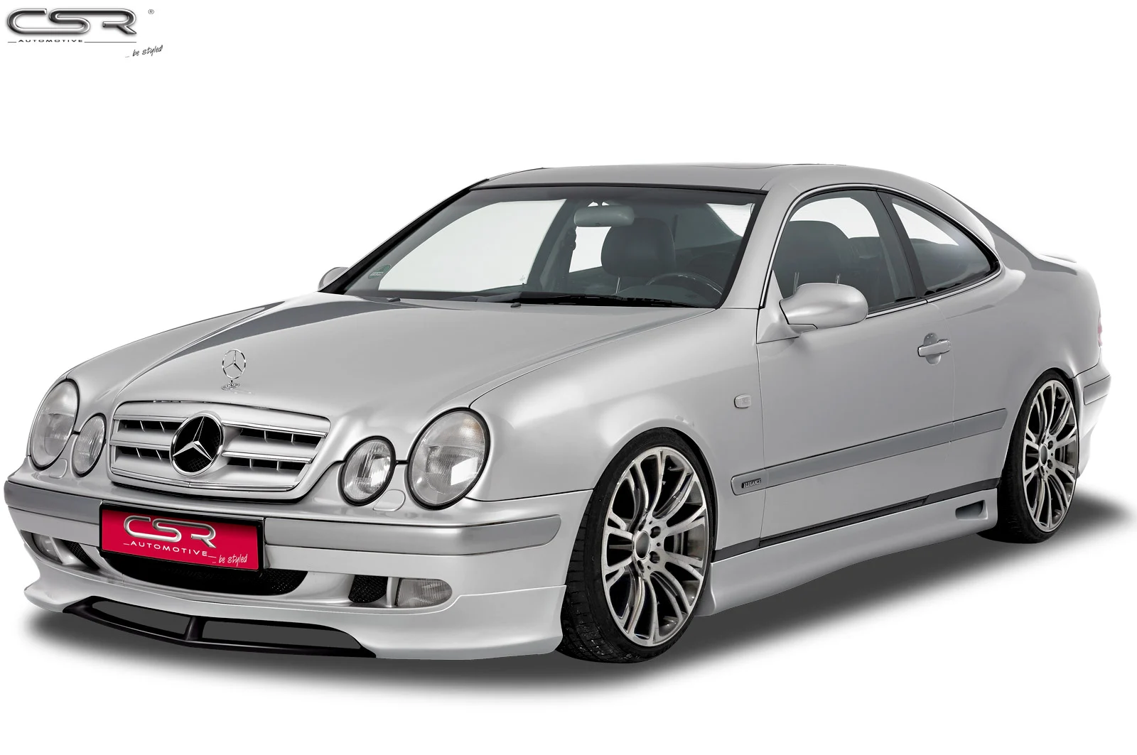Spoiler delantero Mercedes Benz CLK (W208,C208,A208) 1997-8/1999 Todos modelos Fiberflex