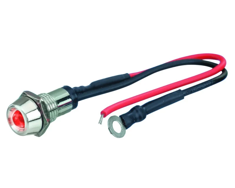 Foliatec Led Control Light Chrome - Fire Rojo ø = 10mm - 1 Piezas