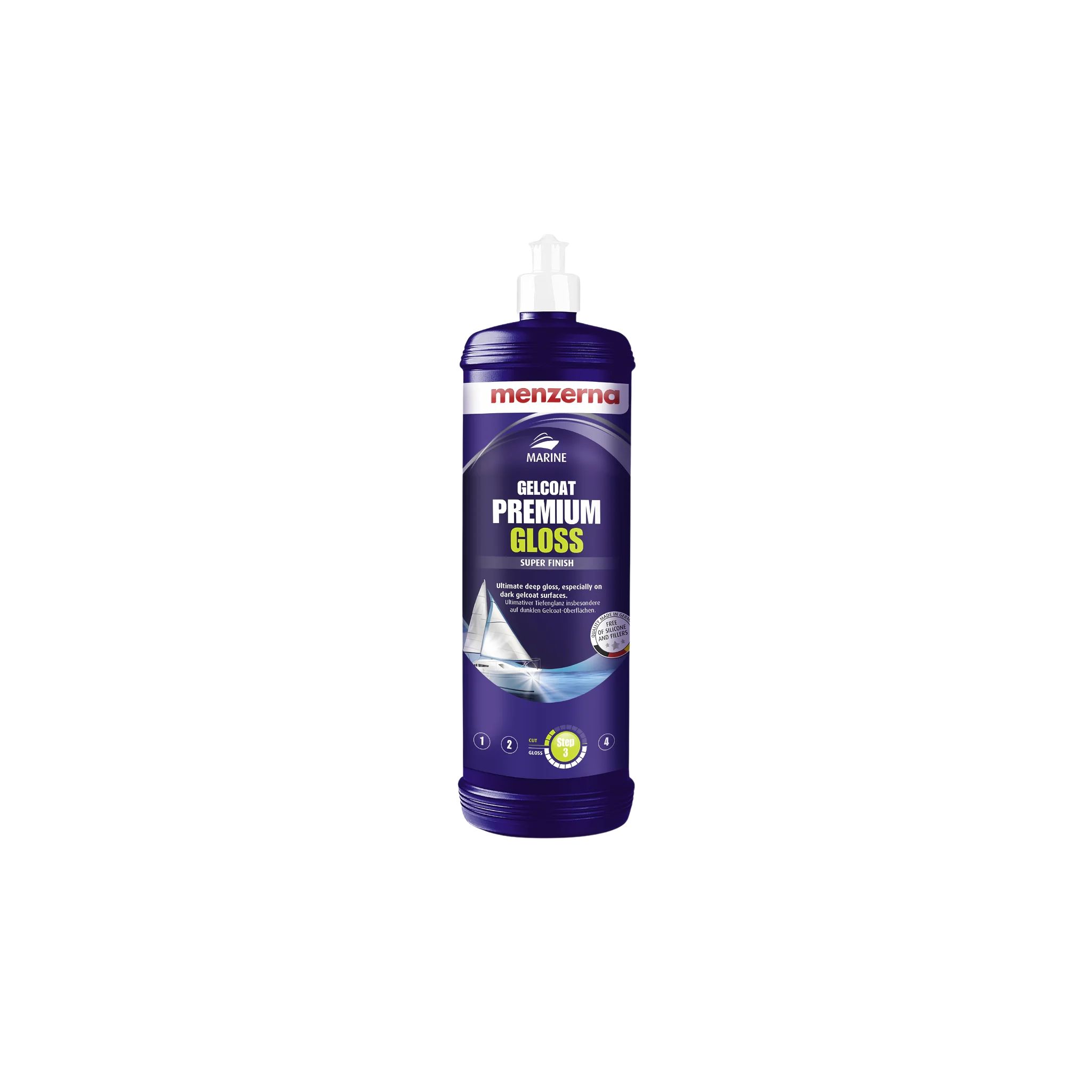 Pulimento náutico de acabado alto brillo Menzerna Gelcoat Premium Gloss