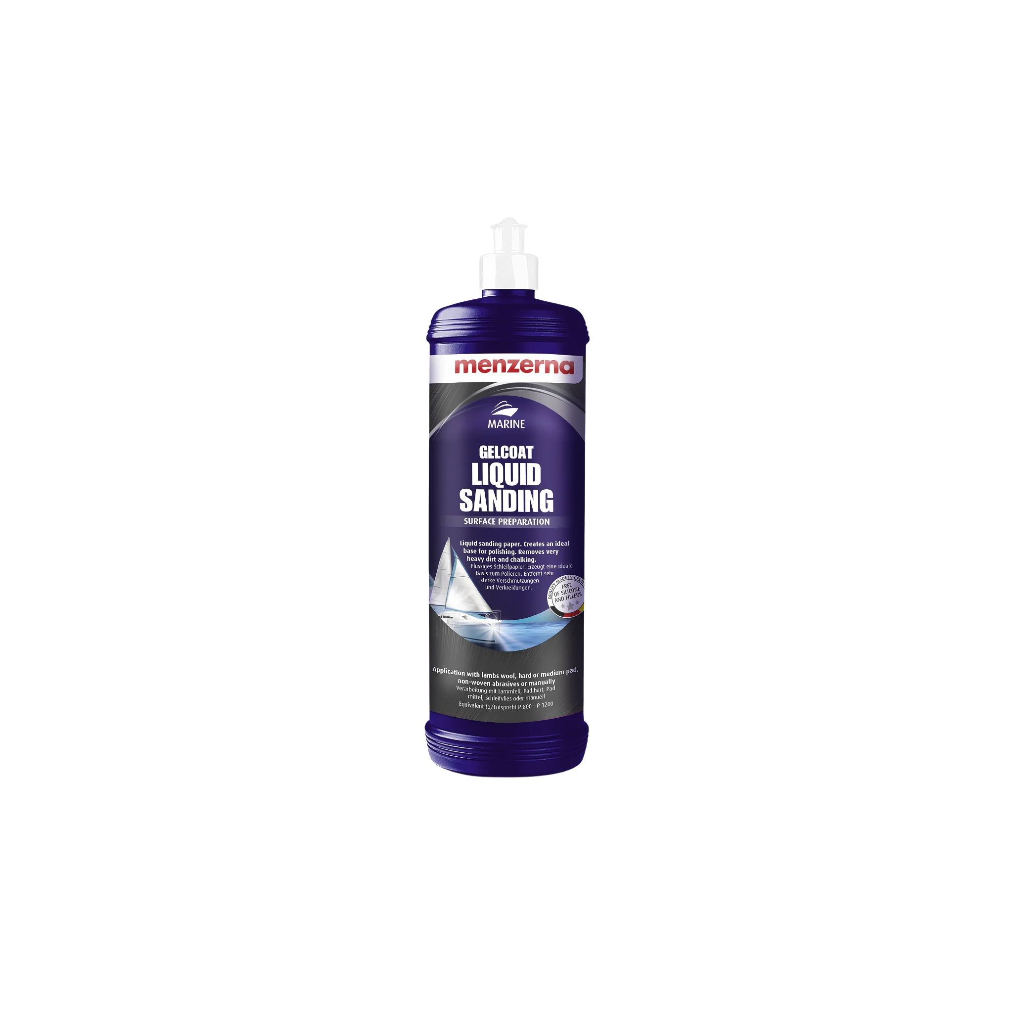 Pulimento alto corte náutico Menzerna Gelcoat Liquid Sanding