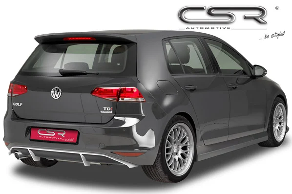 AÑADIDO PARAGOLPES TRASERO FIBERFLEX VW Golf 7 AÑO Desde 8/2012 Todos modelos