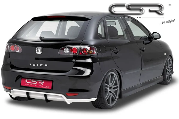 AÑADIDO PARAGOLPES TRASERO FIBERFLEX Seat Ibiza 6L AÑO 2006-2008 Sport Edition