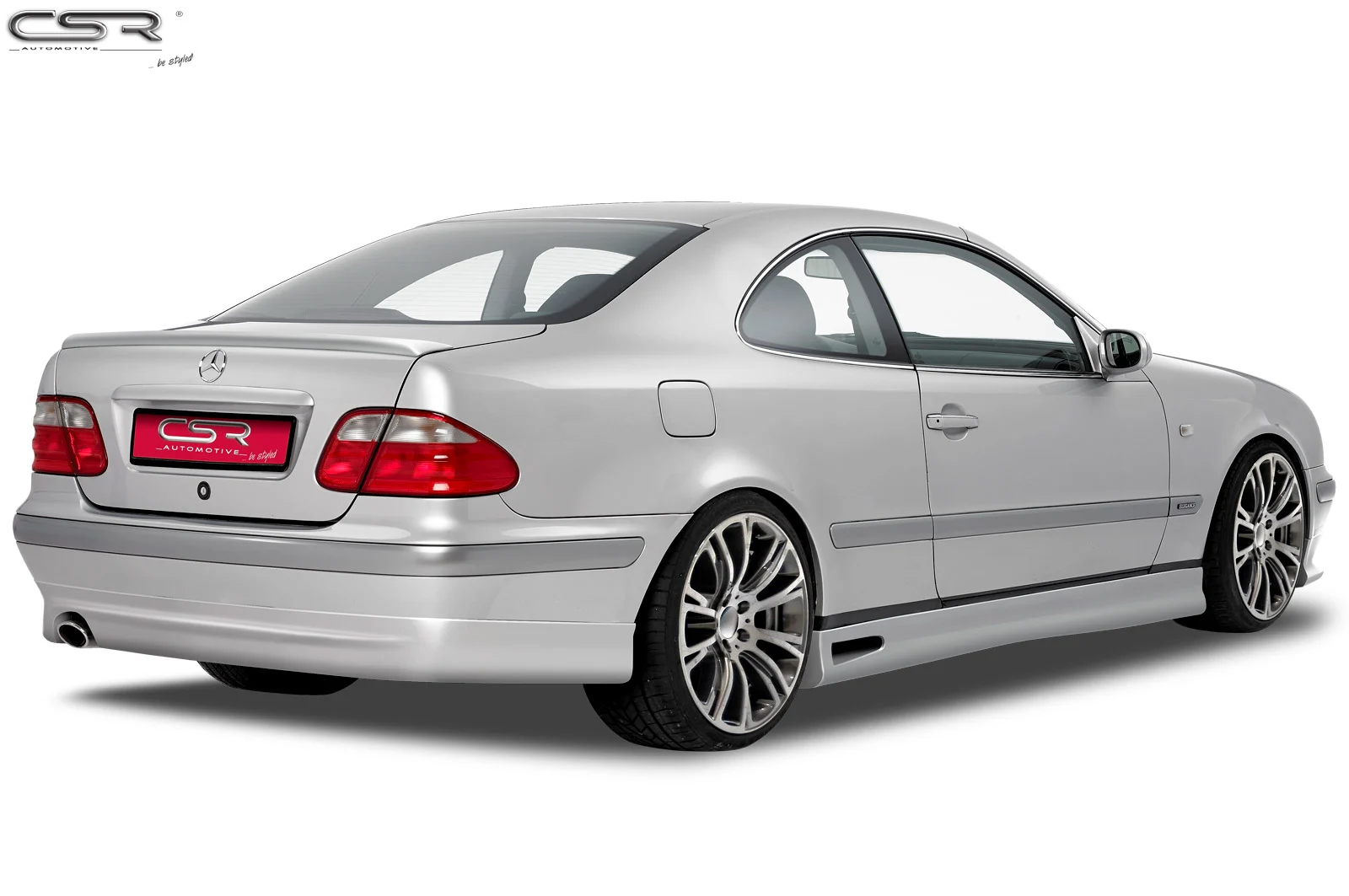 Añadido trasero Mercedes Benz CLK (W208,C208,A208) 1997-8/1999 Todos modelos Fiberflex