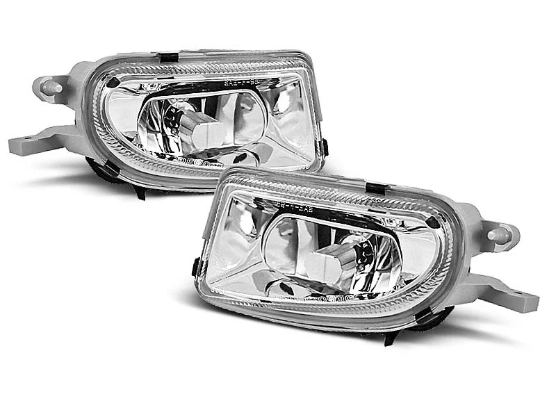 Antinieblas Mercedes W210/Clk/Slk Cromado