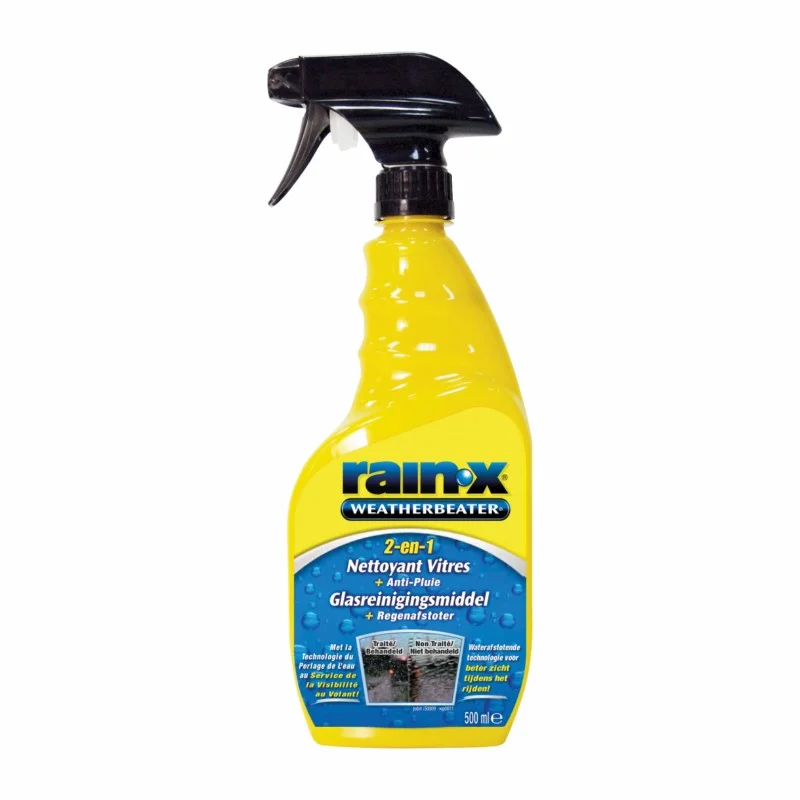 Rain-X 88197500 2-In-1 Glass Cleaner + Rain Repllent 500ml